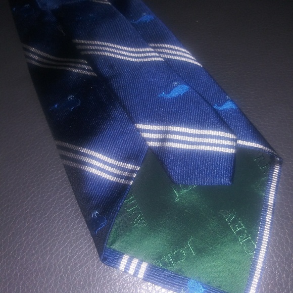 J.Crew Blue Whale Silk Tie - Picture 4 of 4